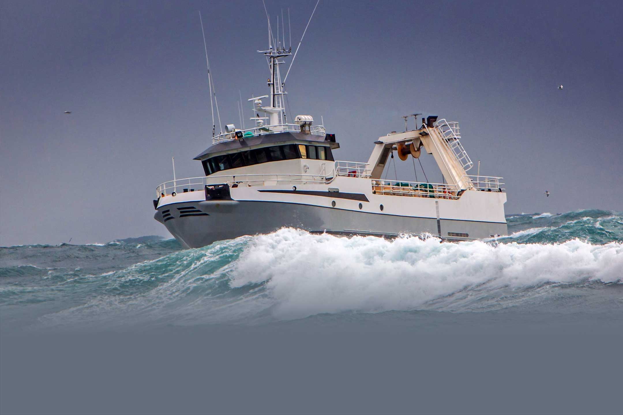 Our versatile coolant recovery tanks are used in the most demanding applications like this off shore fishing rig.